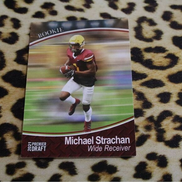 Michael Strachan #7 Football Card - Picture 1 of 2
